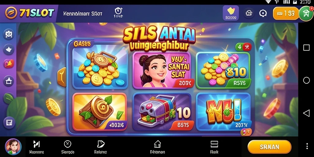 Tampilan gameplay yang menyenangkan dan menarik di 171SLOT.