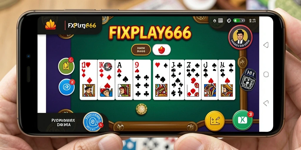 Tampilan menarik dari gameplay FIXPLAY666 yang penuh strategi domino.