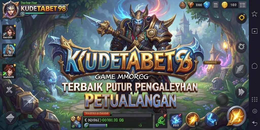 Tampilan dinamis gameplay KUDETABET98 dalam dunia MMORPG yang menantang.