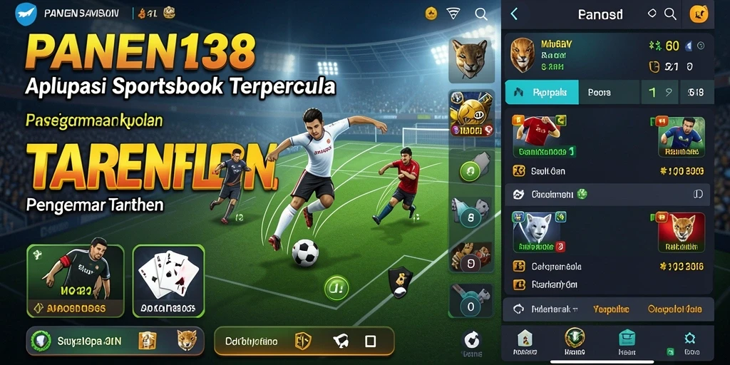 Tampilan menarik dari gameplay Sportsbook di PANEN138.
