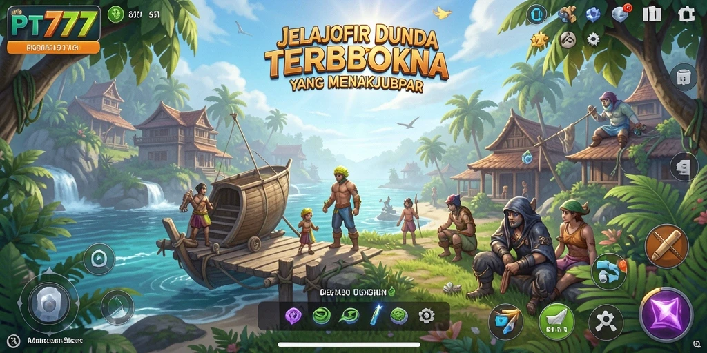 Gameplay menakjubkan dari PT777 dunia terbuka.
