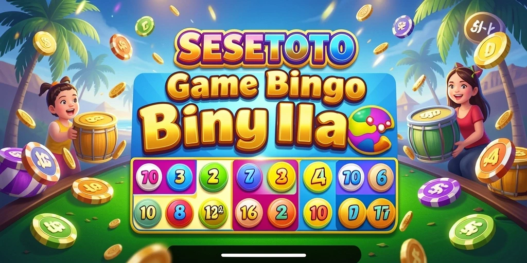Tampilan menarik dari gameplay Bingo SESETOTO yang menyenangkan.