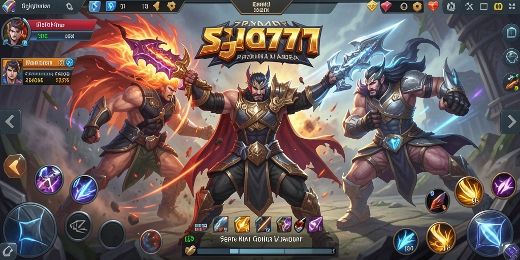 Gameplay MOBA yang seru dan menegangkan di SJO777.