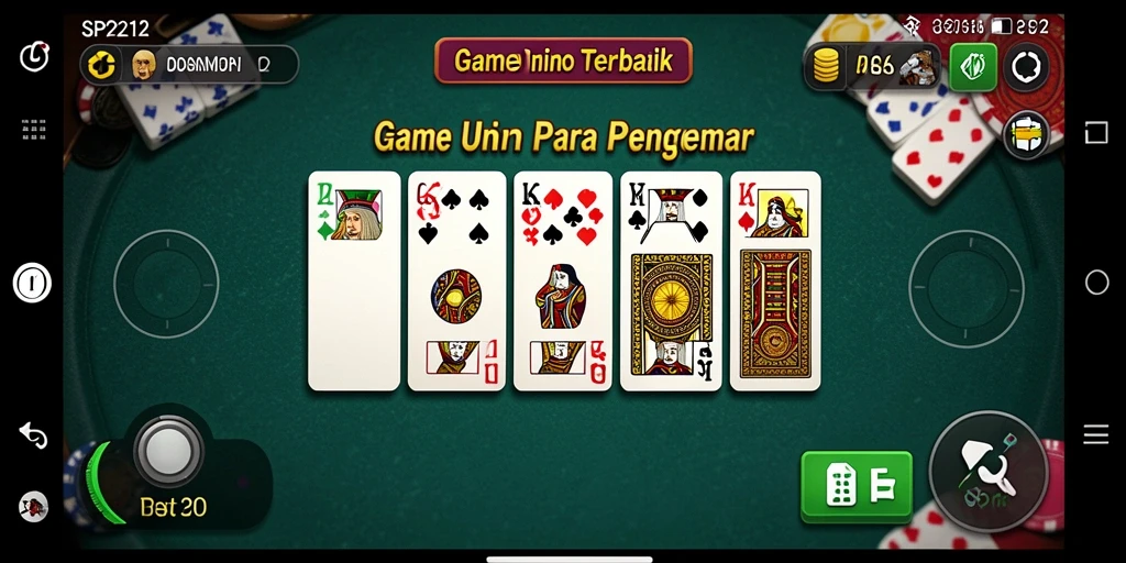 Screenshot menampilkan gameplay seru dari permainan Domino SP212.