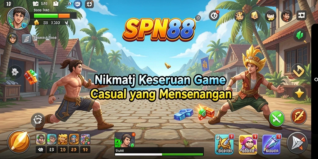 Screenshot gameplay SPN88 yang menunjukkan keseruan permainan Casual.