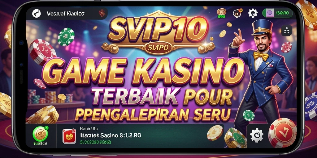 Screenshot gameplay SVIP10 yang menampilkan keseruan permainan Kasino.