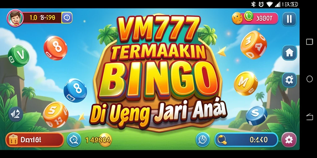 Screenshot gameplay VM777 menunjukkan suasana bermain Bingo yang seru dan interaktif.