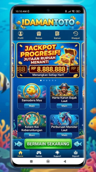 Proses unduh cepat dan sederhana dengan idamantoto.